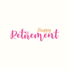 Happy Retirement Banner or Sign