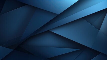 Sleek Horizons: Modern Dark Blue Abstract