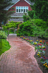 Pavers and Garden