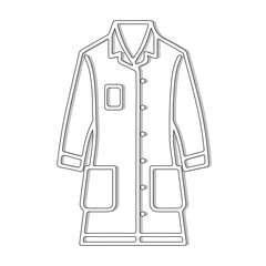 doctor coat icon