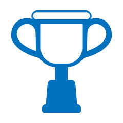 trophy cup isolated