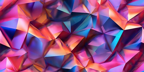 Playful abstract holographic texture