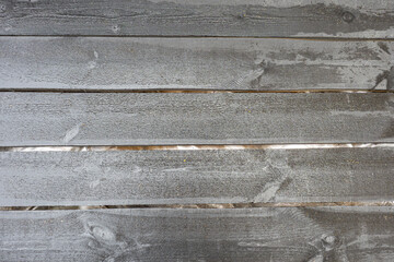 Wooden background. Surface of gray boards. Texture of trees beams. Laths with wooden texture or...