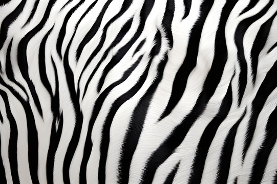 zebra leather Generative AI