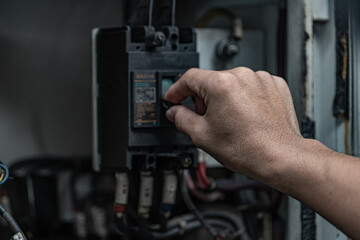 Control set for dirty machines in the industry