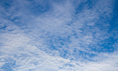 blue sky with white cloud background