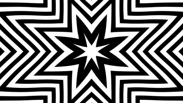 black and white seemless pattern animated background