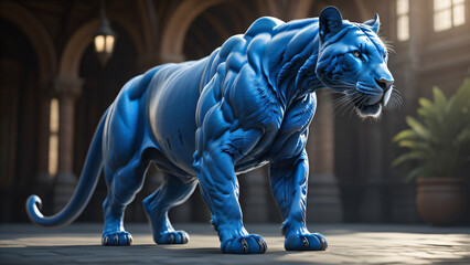 Blue panther