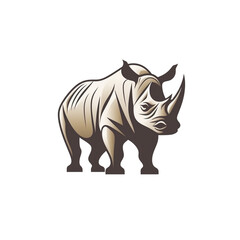 Obraz premium Rhino logo
