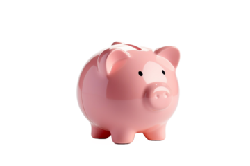 piggy bank isolated on white background