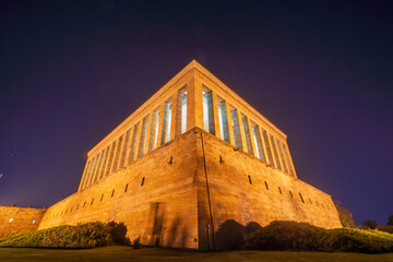 Photographs from the monumental tomb complex of Mustafa Kemal Ataturk the founder of the Turkish...