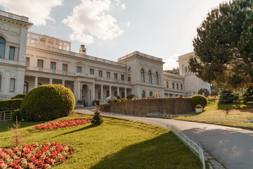 view of the Livadia Palace on suuny day