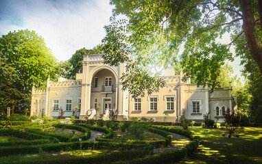 Fototapeta na wymiar Pałac w Strzembowie