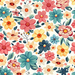 seamless floral pattern Can be used for invitations, greeting, wedding card