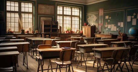 Obraz premium Interior of School for background 