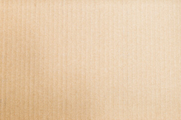 Fototapeta na wymiar Blank brown cardboard background, brown paper box texture background
