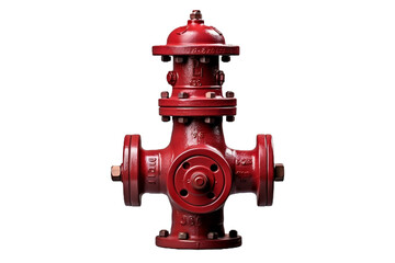 Fototapeta premium fire hydrant isolated on white background