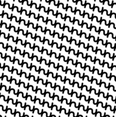 black and white background with curvy ornament