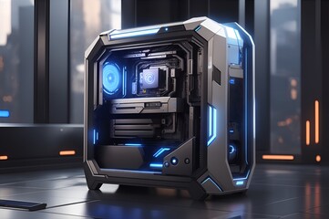 Fototapeta premium Future maybe Computer