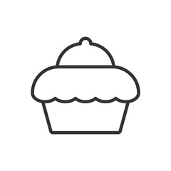 Dessert Icon - Birthday Cake Icon