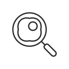 Cooking Egg Icon Sign Symbol Vector