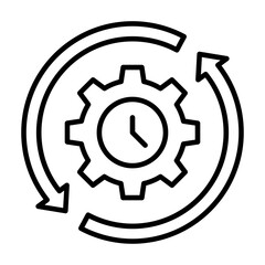 Time Management Icon