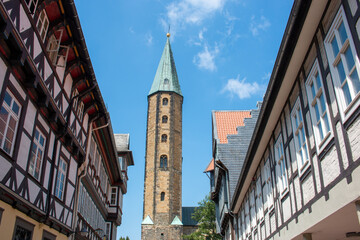 Church of Saints Cosmas and Damian (Marktkirche St. Cosmas und Damian) Goslar Lower Saxony (in german Niedersachsen) Germany