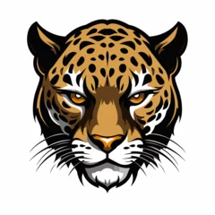 Foto op Plexiglas Esport vector logo leopard, leopard icon, leopard head, vector, sticker © Stitch