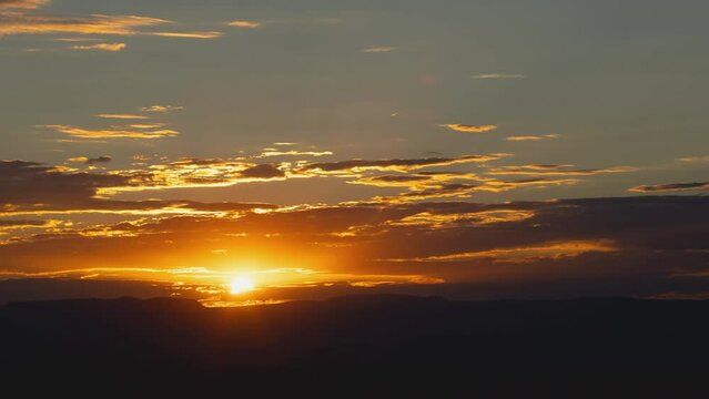 Inspirational High Desert Sunrise Timelapse