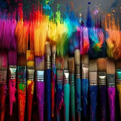 Colorful Creativity Burst