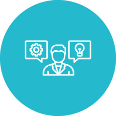 Fototapeta premium Skills Icon