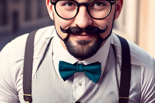 Hipster,IA g&eacute;n&eacute;rative.