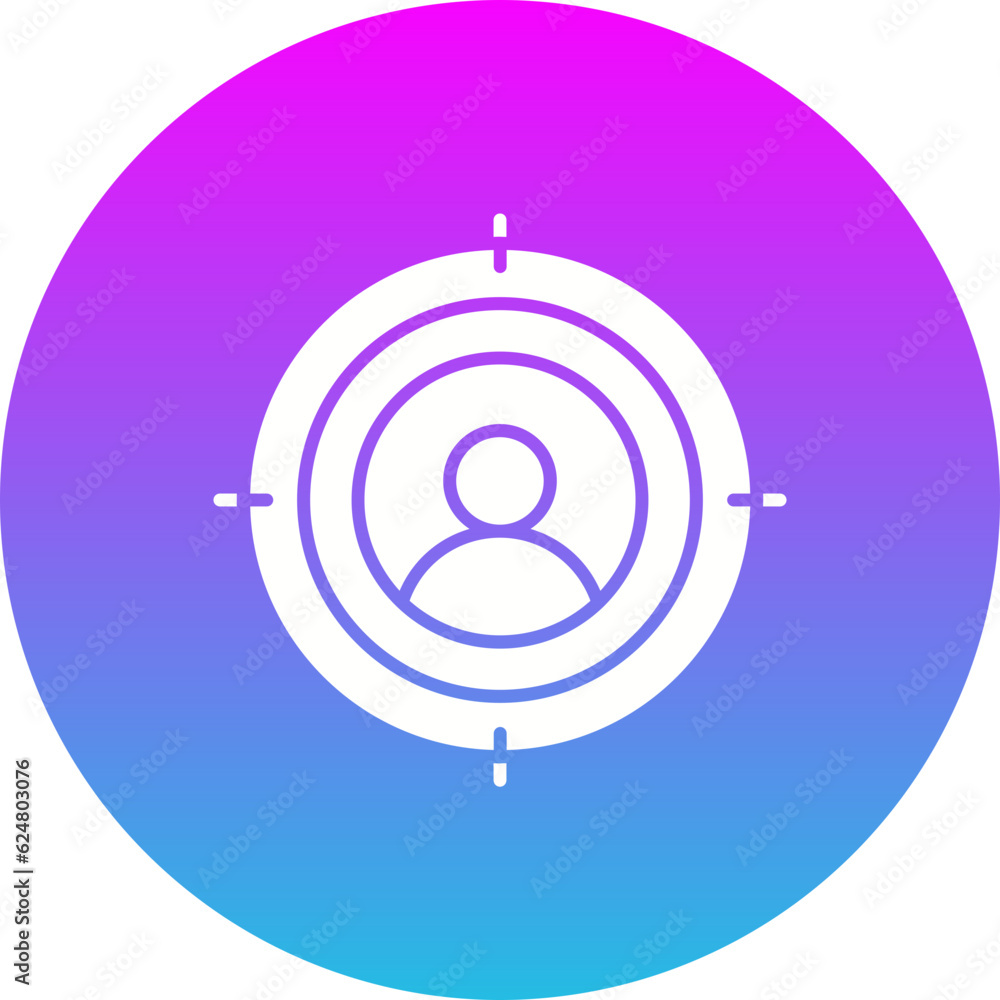 Sticker Target Icon