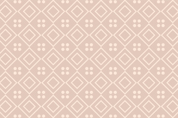 Luxury seamless pattern in brown colors. Elegant background vector illustration.
