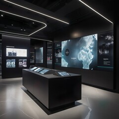 Modern Storefront Black