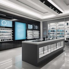 Modern Storefront White