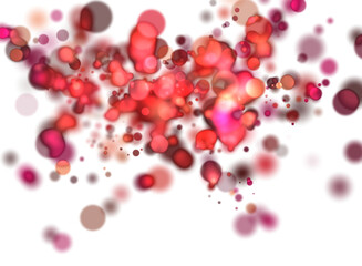 abstract illustrate color party. abstract color party picture show color droplets, transparent background. celebration concept