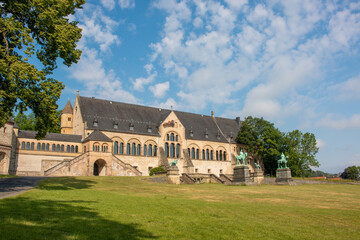Fototapeta na wymiar The Imperial Palace of Goslar (Kaiserpfalz) Goslar Lower Saxony (in german Niedersachsen) Germany