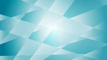 Blue Geometric Shape Pattern. Abstract Polygon Background. Technology Banner Wallpaper. Vector Illustration