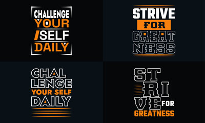 best typography t shirt design for gym and fitness inspiration and motivation