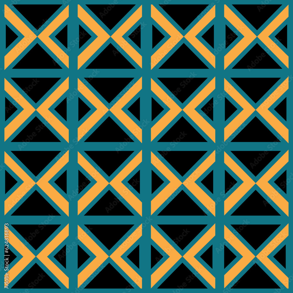 Poster seamless geometric pattern. modern stylish texture. regularly repeating geometrical ornament. vector