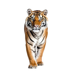 Fototapeta na wymiar Tiger transparent background, png