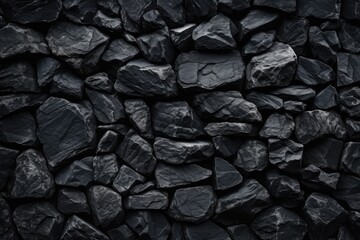 black coal or stones background