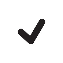 checkmark icon symbol vector illustration