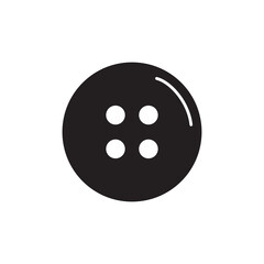 clothing button icon vector illustration symbol