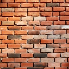 Obraz premium red brick wall background 