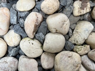 stones in the sand