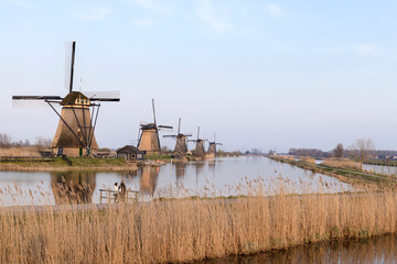 Windmills of Kinderdijk Alblasserdam UNESCO site