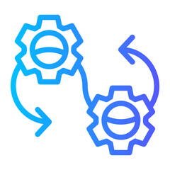 devops gradient icon