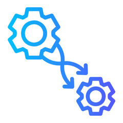 dynamic gradient icon